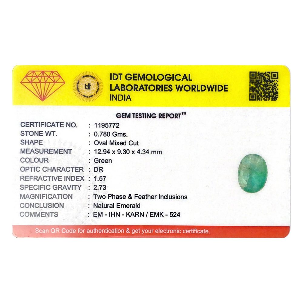 Zambian Emerald - 3.9 Carat