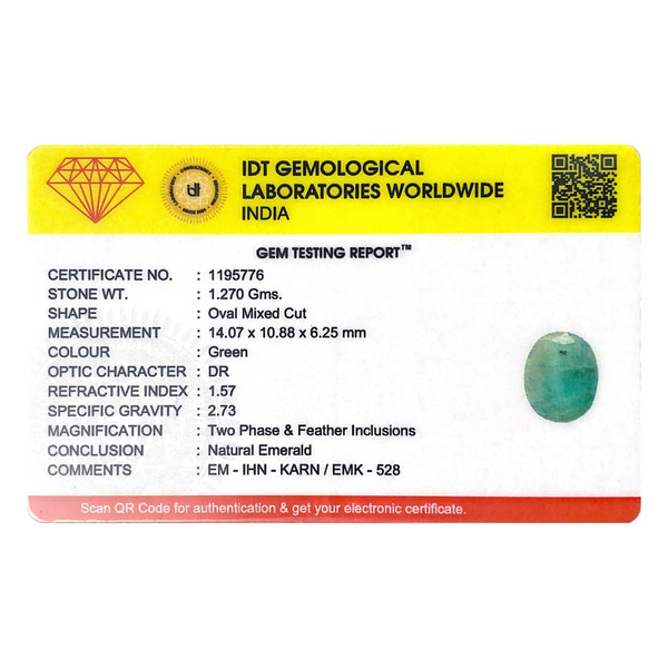 Zambian Emerald - 6.35 Carat