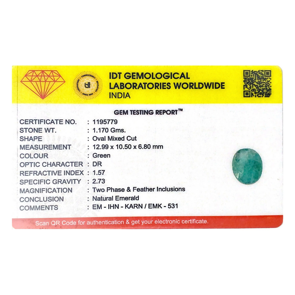Zambian Emerald - 5.85 Carat