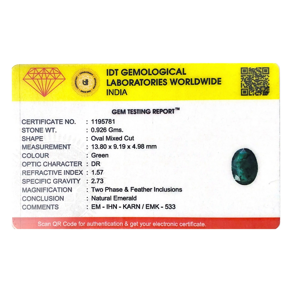 Zambian Emerald - 4.63 Carat