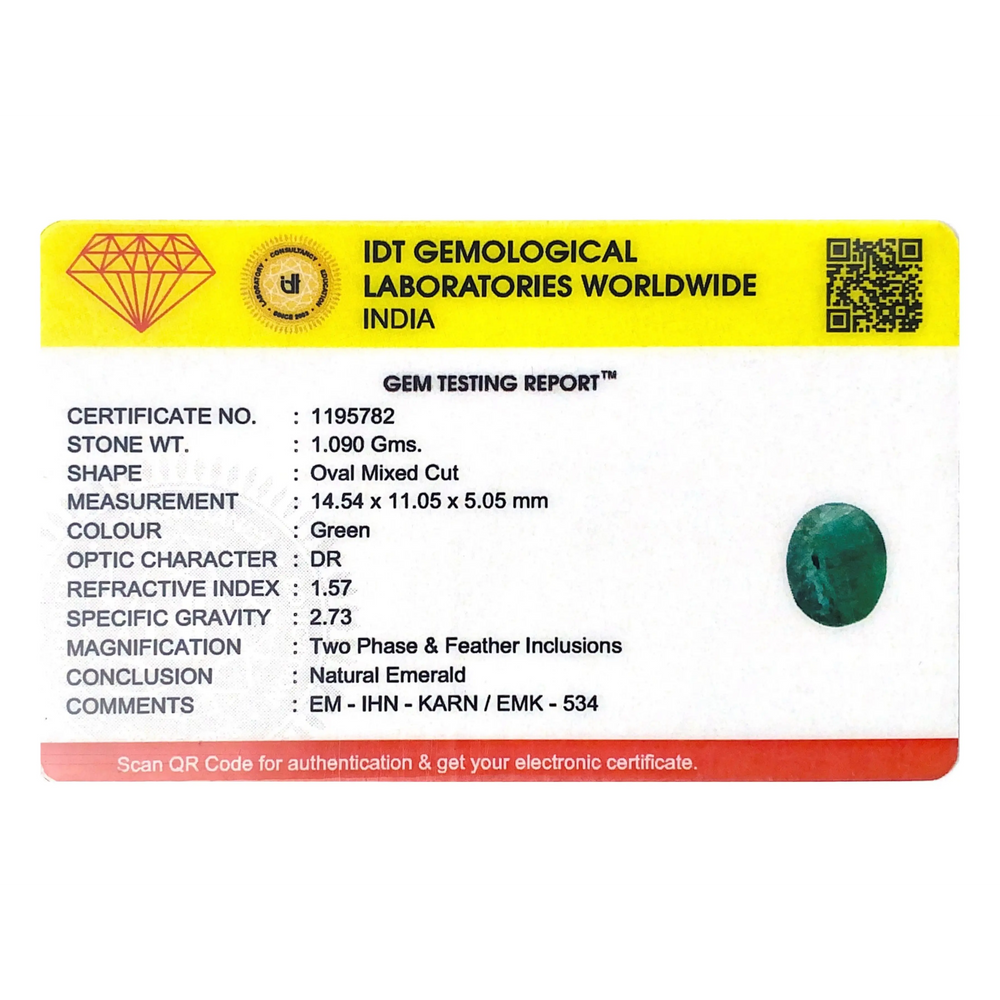 Zambian Emerald - 5.45 Carat