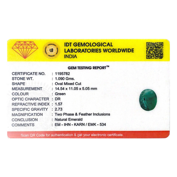 Zambian Emerald - 5.45 Carat