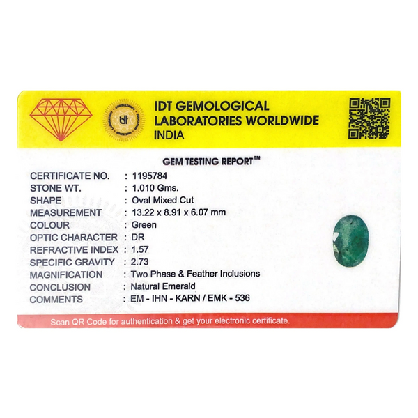 Zambian Emerald - 5.05 Carat