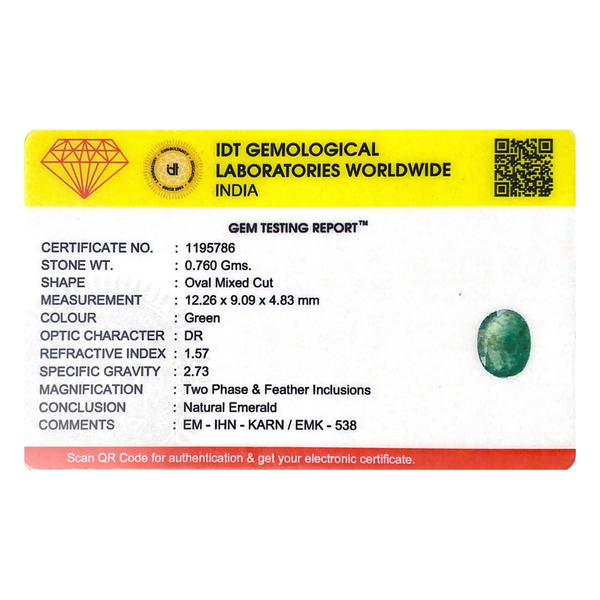 Zambian Emerald - 3.8 Carat