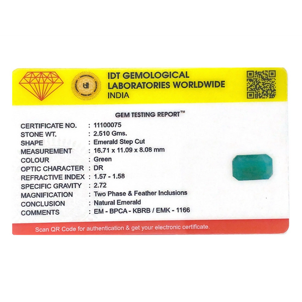 Zambian Emerald - 12.55 Carat