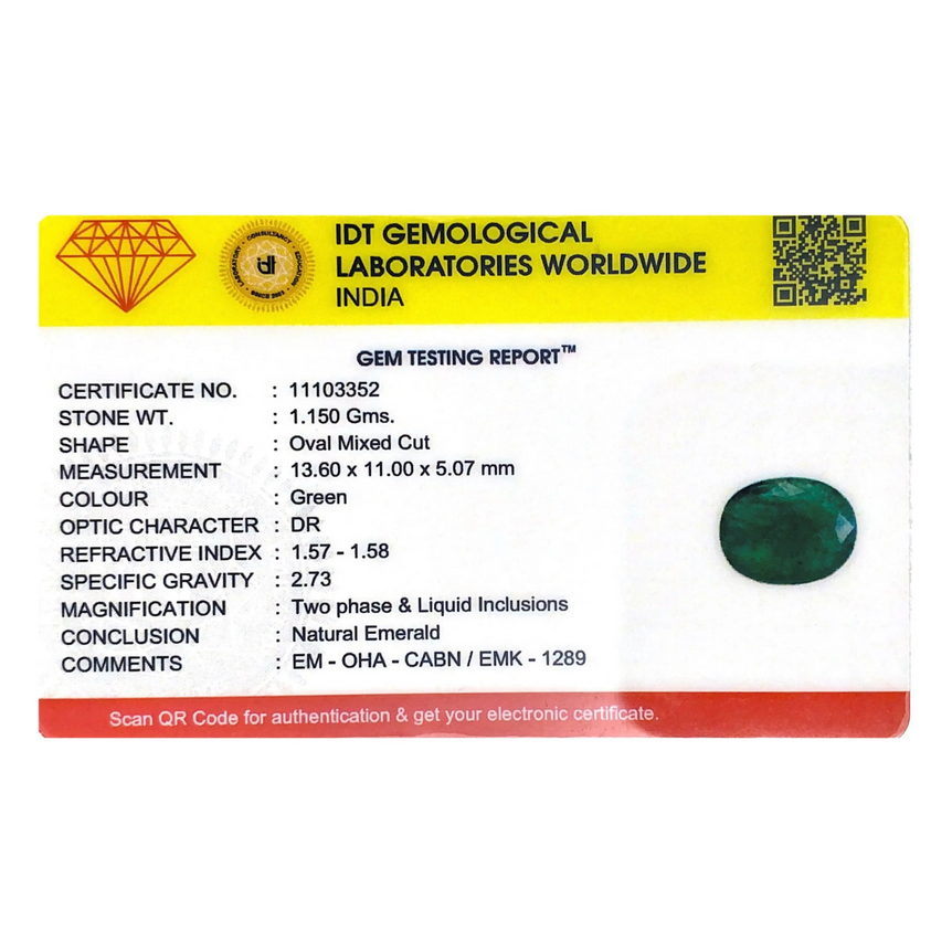 Zambian Emerald - 5.75 Carat
