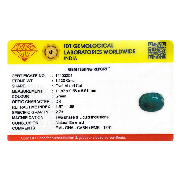 Zambian Emerald - 5.65 Carat