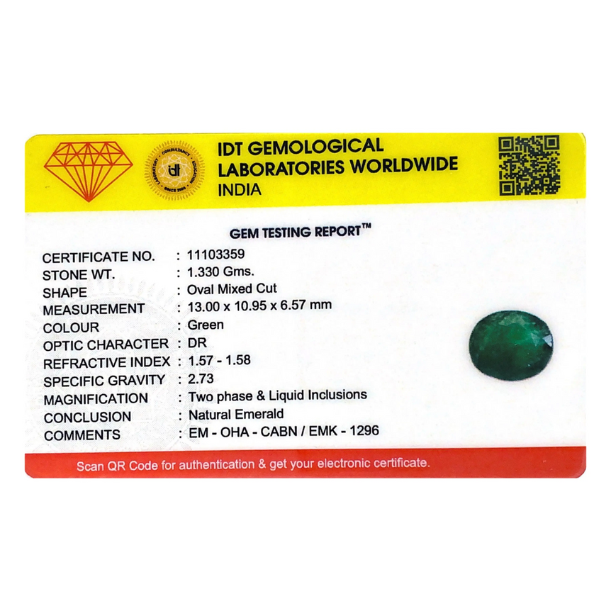Zambian Emerald - 6.65 Carat