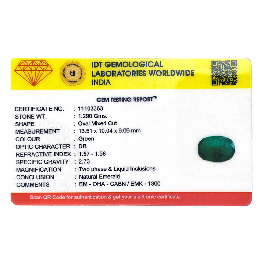 Zambian Emerald - 6.45 Carat