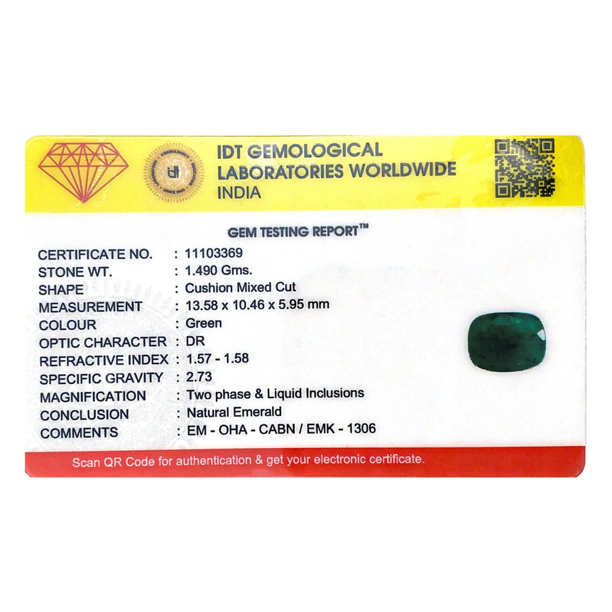 Zambian Emerald - 7.45 Carat