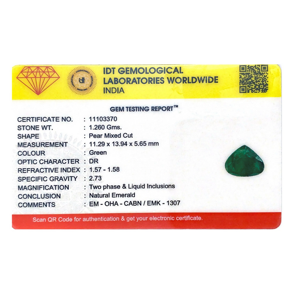 Zambian Emerald - 6.3 Carat