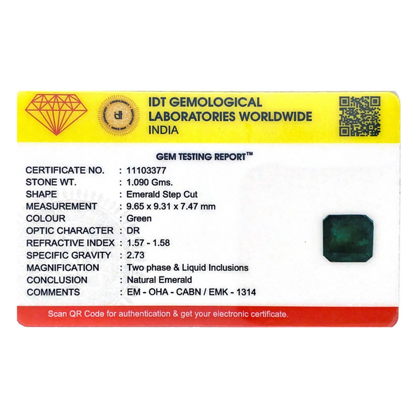 Zambian Emerald - 5.45 Carat