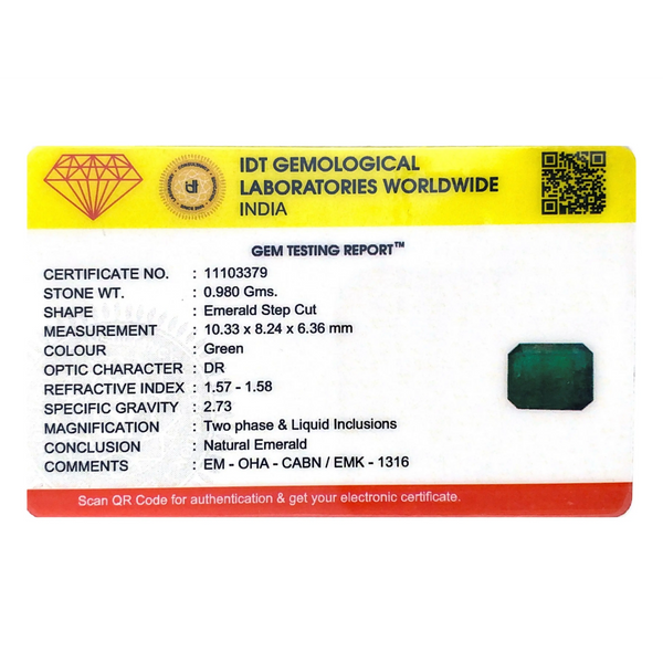 Zambian Emerald - 4.9 Carat