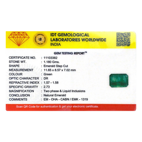 Zambian Emerald - 5.9 Carat