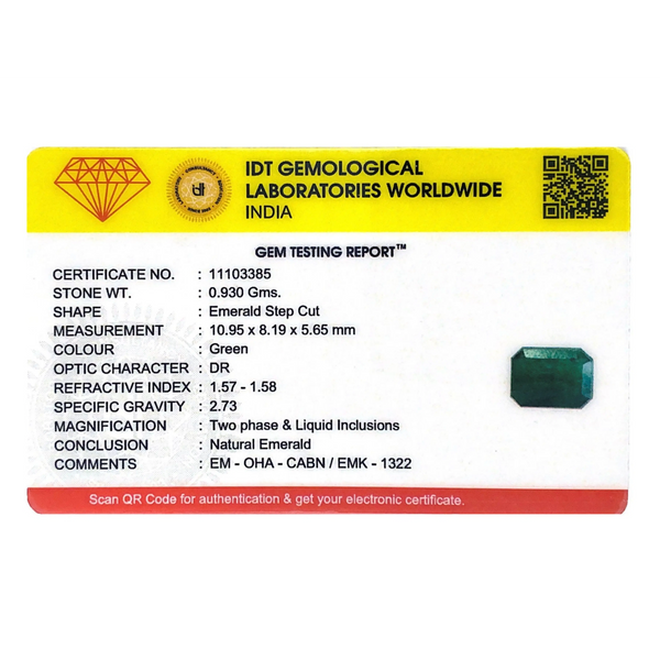 Zambian Emerald - 4.65 Carat
