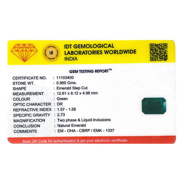 Zambian Emerald - 4.8 Carat
