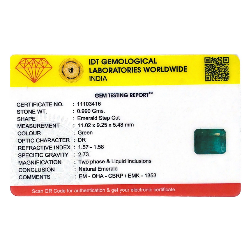 Zambian Emerald - 4.95 Carat