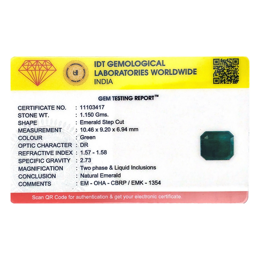 Zambian Emerald - 5.75 Carat