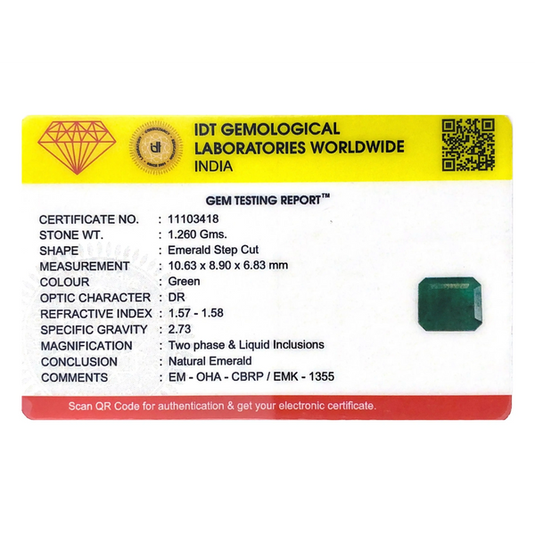 Zambian Emerald - 6.3 Carat