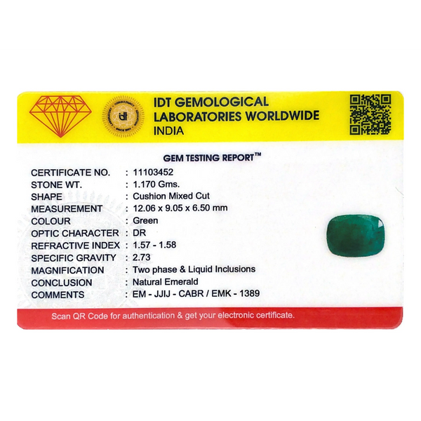 Zambian Emerald - 5.85 Carat