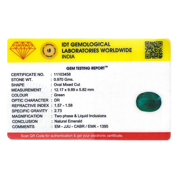 Zambian Emerald - 4.85 Carat