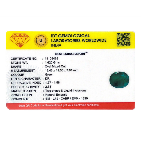 Zambian Emerald - 8.1 Carat