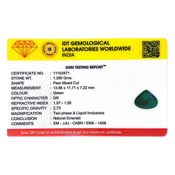 Zambian Emerald - 6.4 Carat