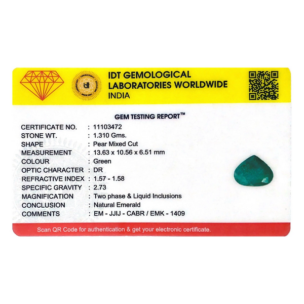 Zambian Emerald - 6.55 Carat