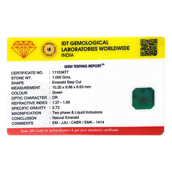 Zambian Emerald - 5 Carat