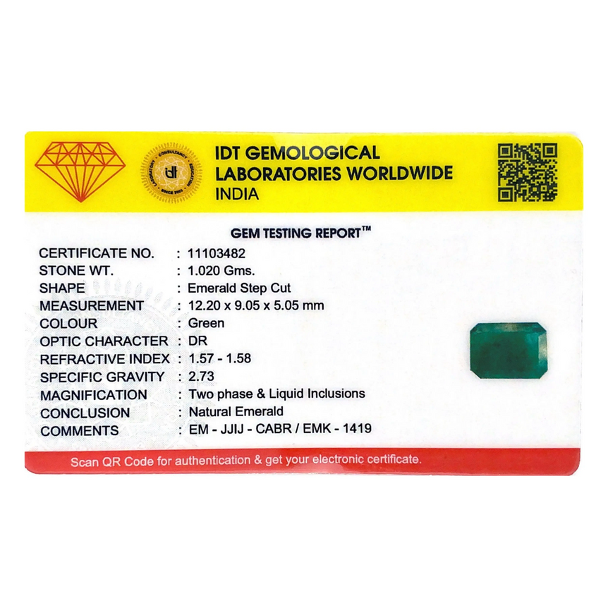 Zambian Emerald - 5.1 Carat