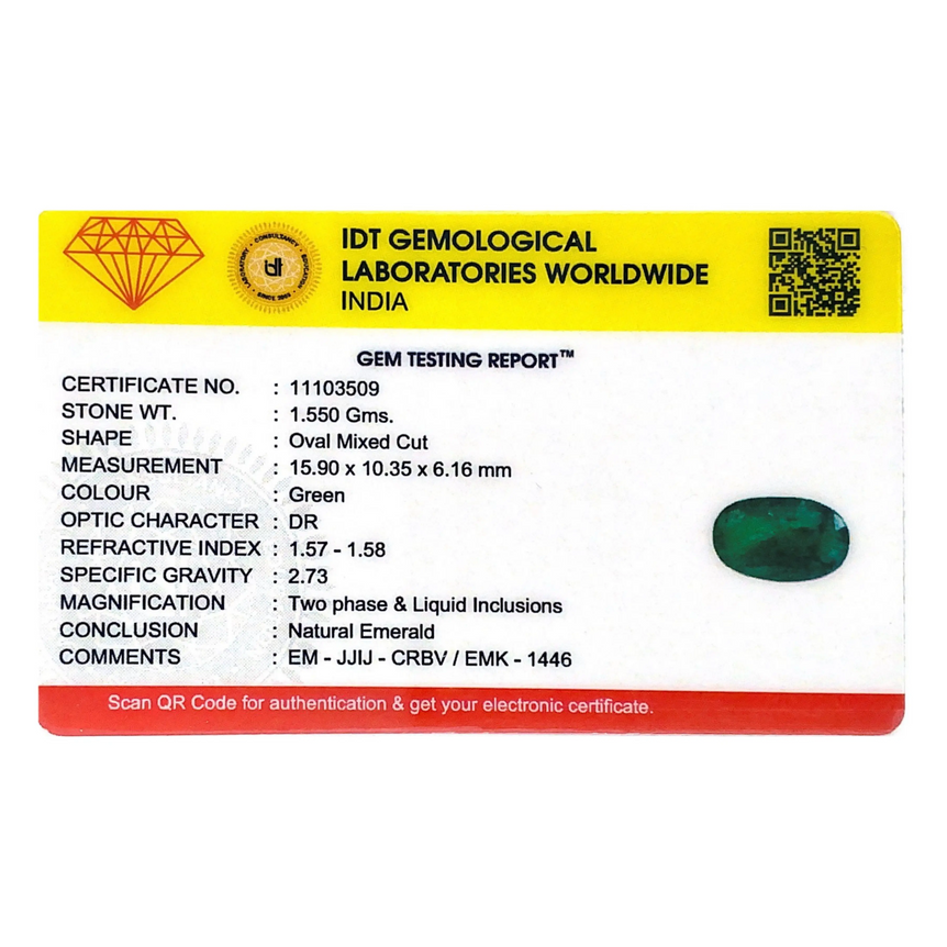 Zambian Emerald - 7.75 Carat