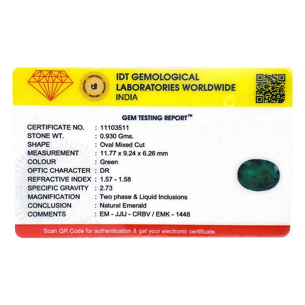 Zambian Emerald - 4.65 Carat