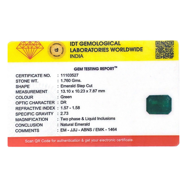 Zambian Emerald - 8.8 Carat