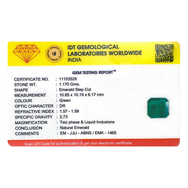 Zambian Emerald - 5.85 Carat