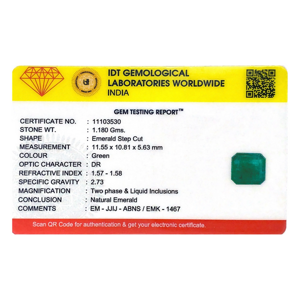 Zambian Emerald - 5.9 Carat