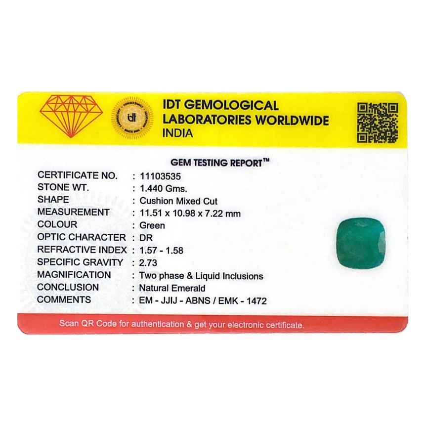 Zambian Emerald - 7.2 Carat