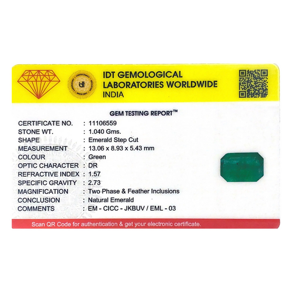 Zambian Emerald - 5.2 Carat