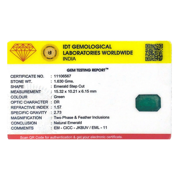 Zambian Emerald - 8.15 Carat