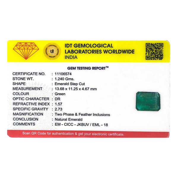 Zambian Emerald - 6.2 Carat