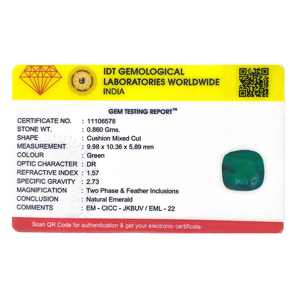 Zambian Emerald - 4.3 Carat