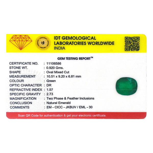Zambian Emerald - 4.6 Carat
