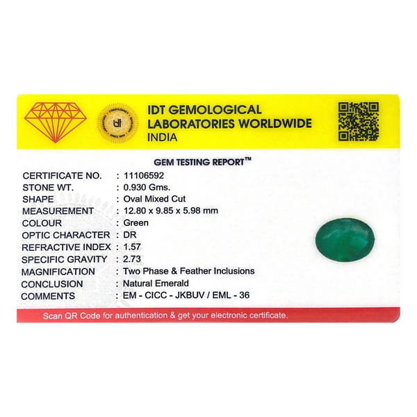 Zambian Emerald - 4.65 Carat