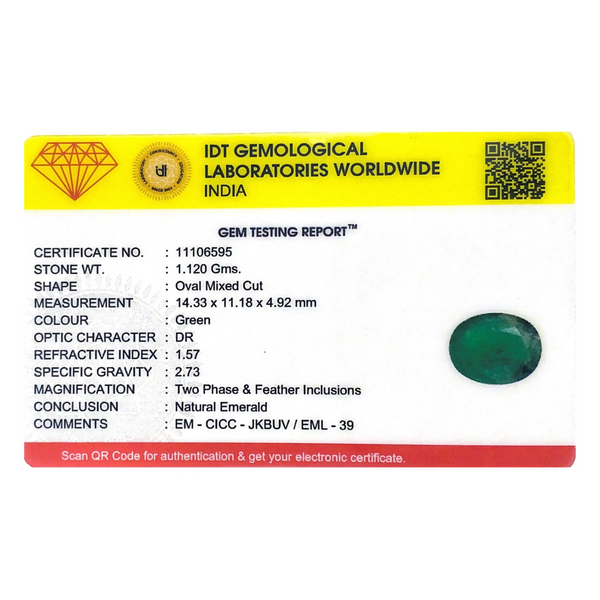 Zambian Emerald - 5.6 Carat