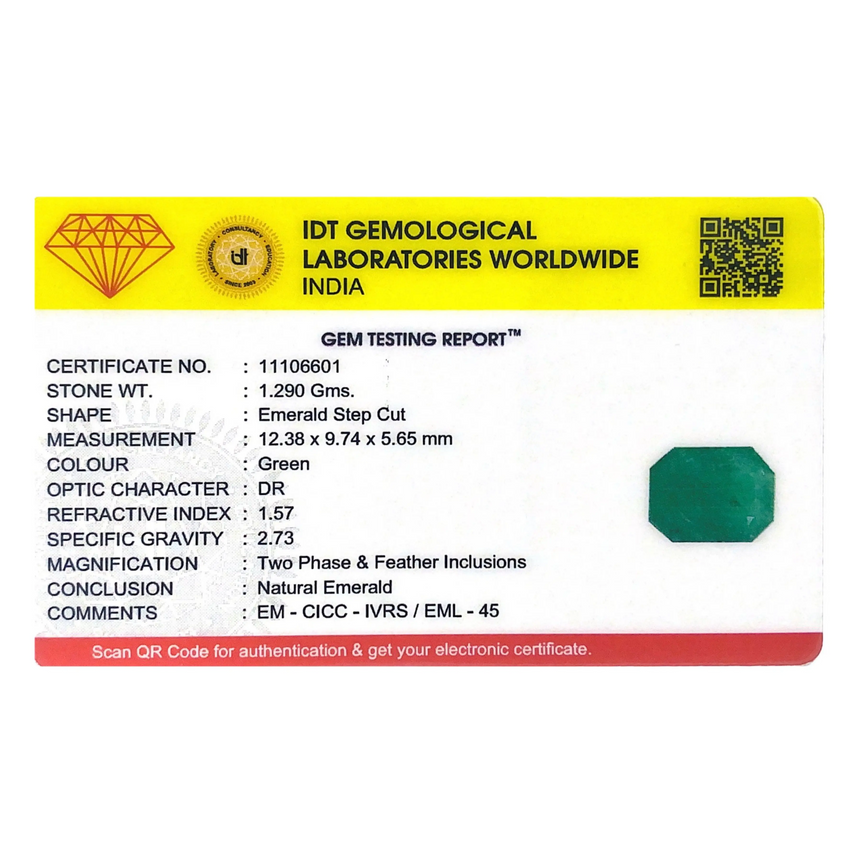 Zambian Emerald - 6.45 Carat