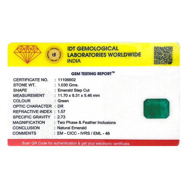 Zambian Emerald - 5.15 Carat