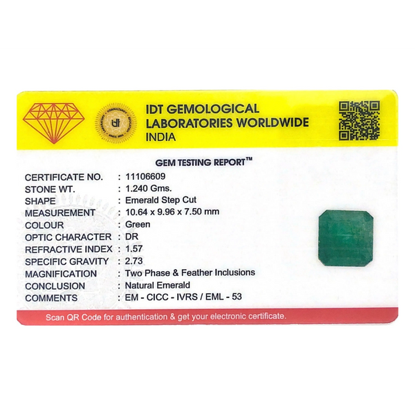 Zambian Emerald - 6.2 Carat