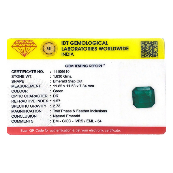 Zambian Emerald - 8.15 Carat