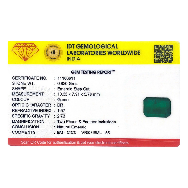 Zambian Emerald - 4.1 Carat
