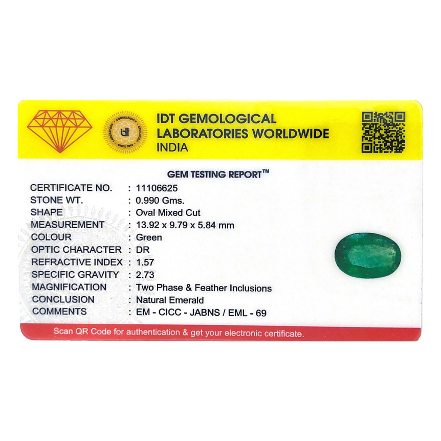 Zambian Emerald - 4.95 Carat