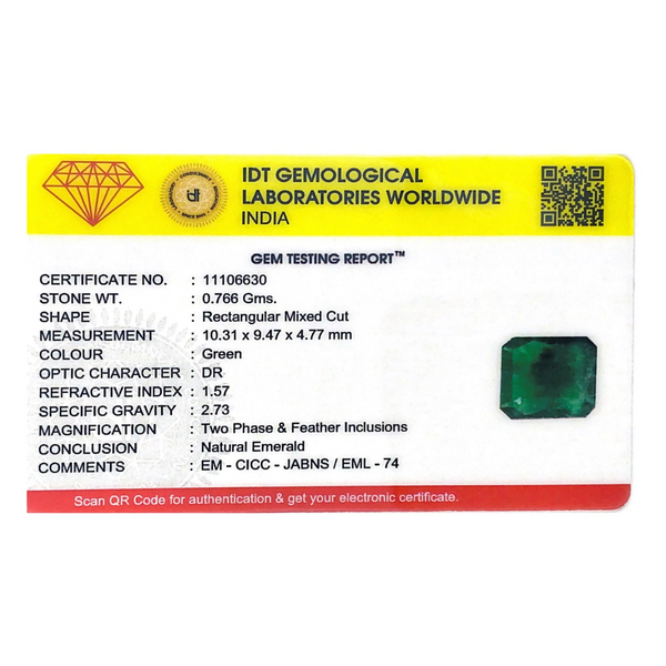 Zambian Emerald - 3.83 Carat